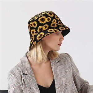 Cute Bucket Hat Reversible Double-Side-Wear 021
